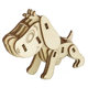 Wooden Model Assembled Toys Kindergarten Activities Mini Handmade 3D Puzzle Children's Wholesale Night Market