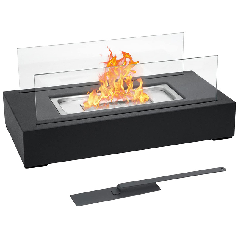 Cross-border hot-selling desktop fireplace lamp flame heater portable outdoor metal stove alcohol fireplace lamp