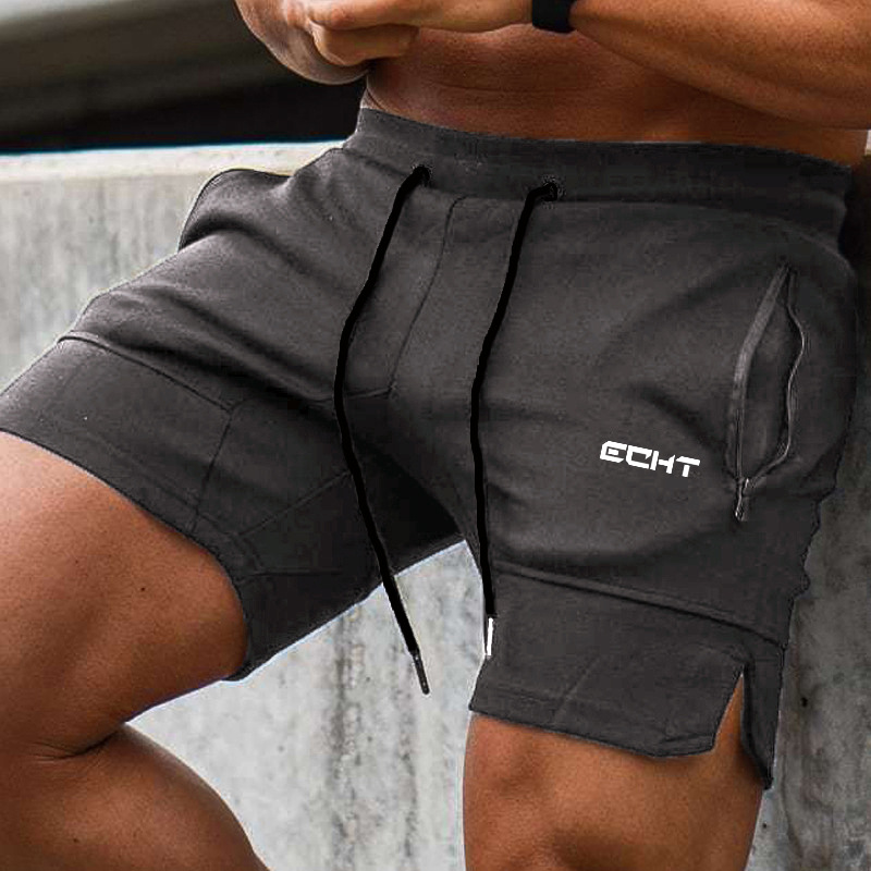 Muscle fitness Brothers Sports men's summer casual beach pants running training basketball shorts one-piece delivery