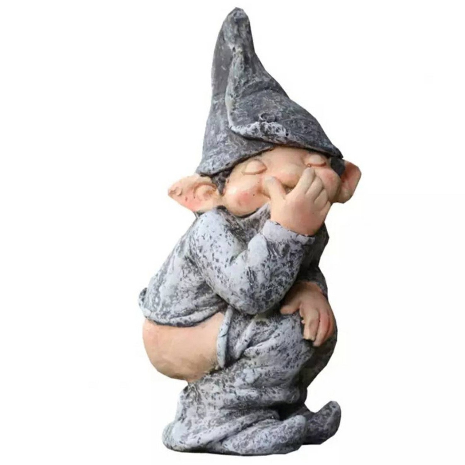 Creative art courtyard design pull smelly dwarf spoof pastoral resin ornaments design ornaments