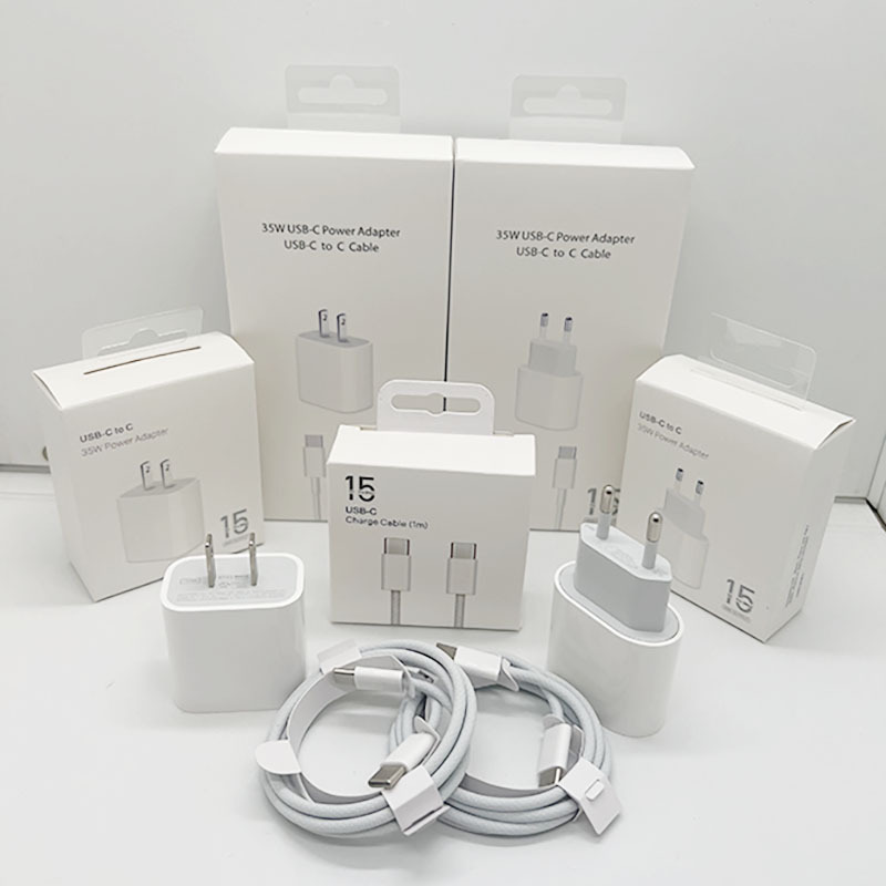 U.S. and European PD35W charger is suitable for Pingguo 15 series Type-C interface fast charging head