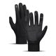Outdoor winter warm gloves men's anti-splashing anti-slip fleece-lined thickened sports touch screen windproof riding gloves wholesale