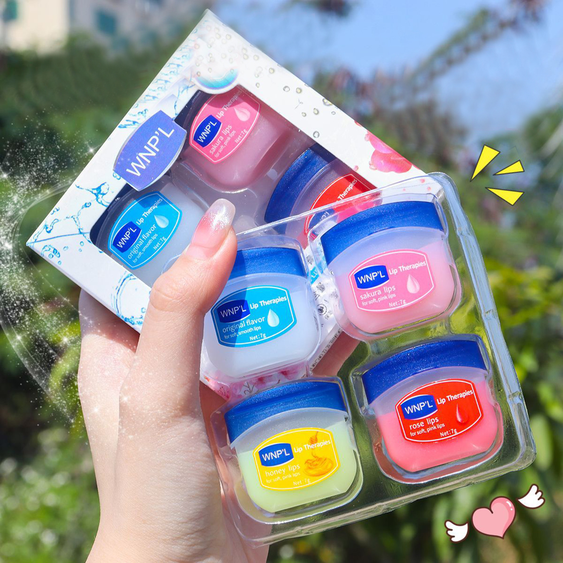 Vaseline Lip Balm moisturizing lip mask repair lips men and women fade lip lines lip oil lip honey suit manufacturer