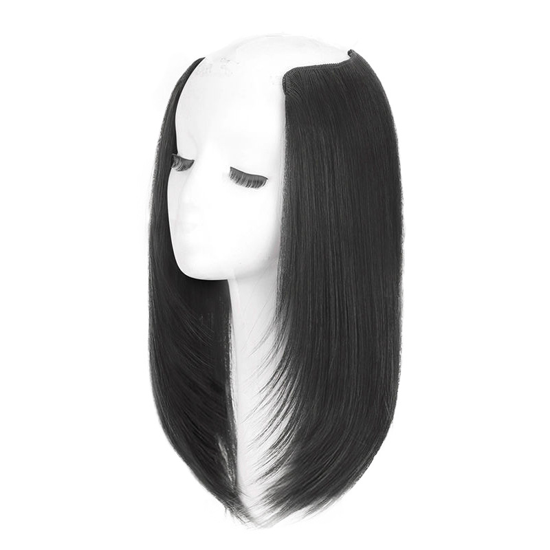 Wig Women's Long Hair One-piece Fluffy Clavicle Hair Extending Patch for Hair Expansion Invisible Traceless Wig Hair Extending Patch