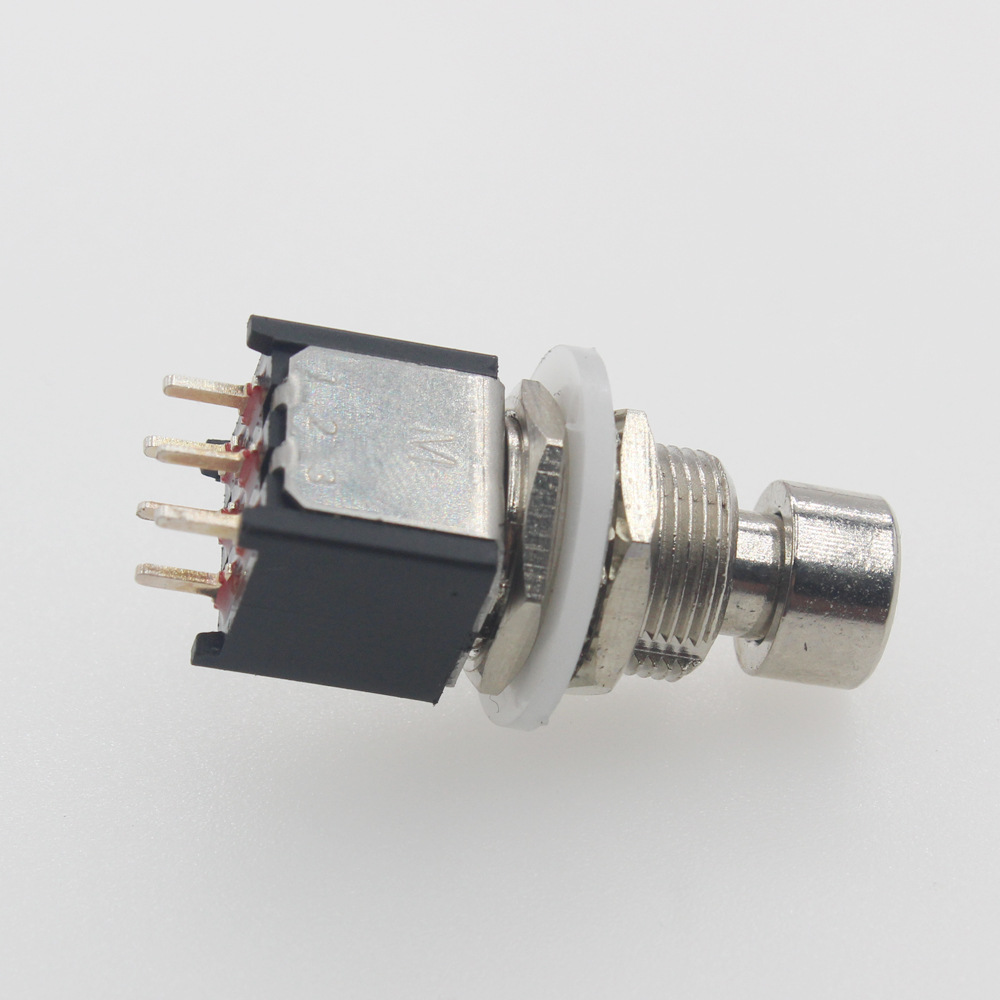PBS-24-212SP small 6 foot musical instrument effect device foot switch button switch M without lock PC foot nail