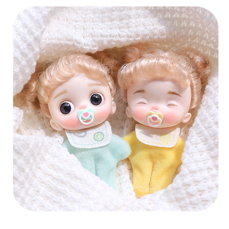 DIY Mini Love Nipple Doll Accessories OB11/BJD Puppy Twist Rod Woven Handmade Doll Decorations