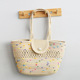 Color dot hollow bag without silk scarf 35*20