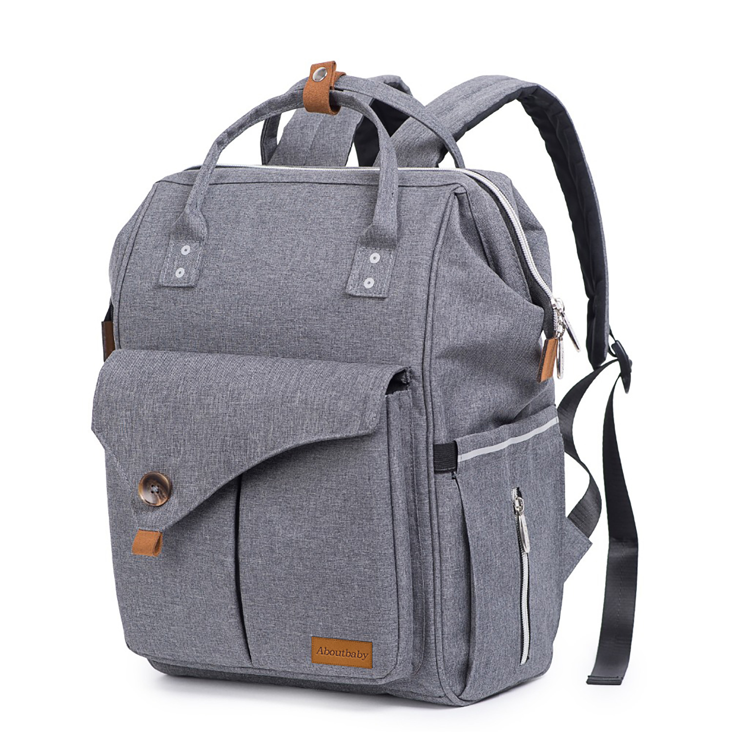 aboutbaby Shoulder Mummy Bag Waterproof Multifunctional Mother Bag Heat Preservation Decomposition Mother and Child Travel Dry and Wet Separation