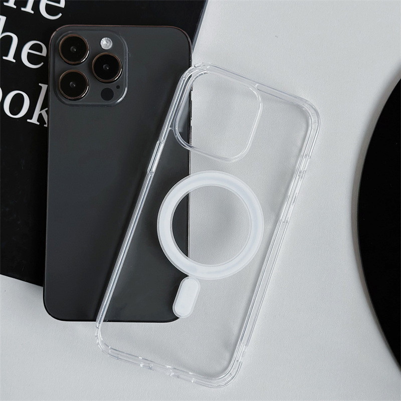 知泰蘋果15Pro二合一磁吸手機殼適用iPhone14/13Promax硅膠12代發