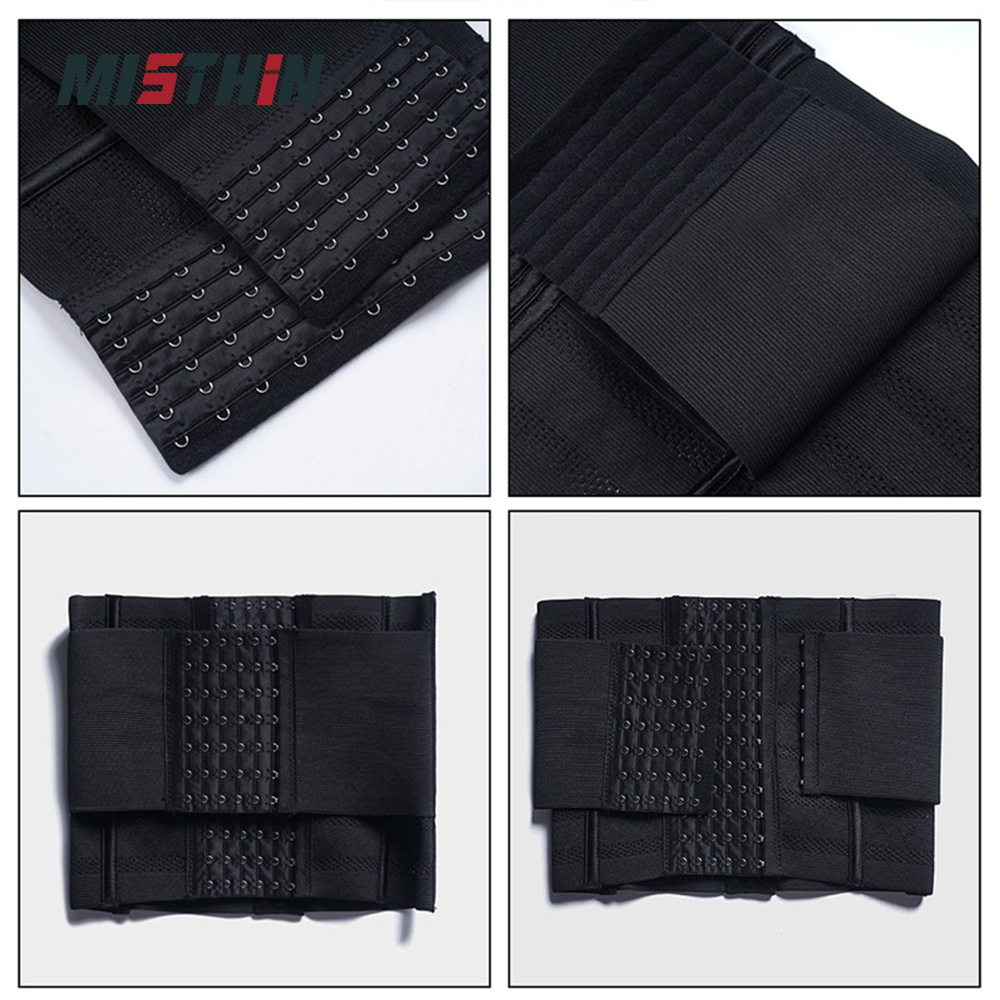 European and American sports corset waist training large size men's and women's fitness abdominal belt body manager corset