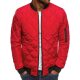 2022 AliExpress Amazon European Code Foreign Trade Cotton Clothes Fall/Winter Men's Color Loose Jacket Rhombus Cotton-padded jacket Factory