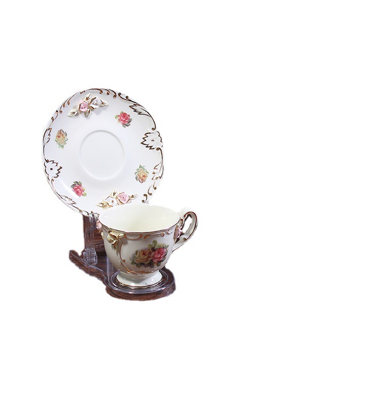 Acrylic Display Rack Tea Cup Coffee Cup Rack European Style Plexiglass Products Tray Rack Tray Rack Acrylic