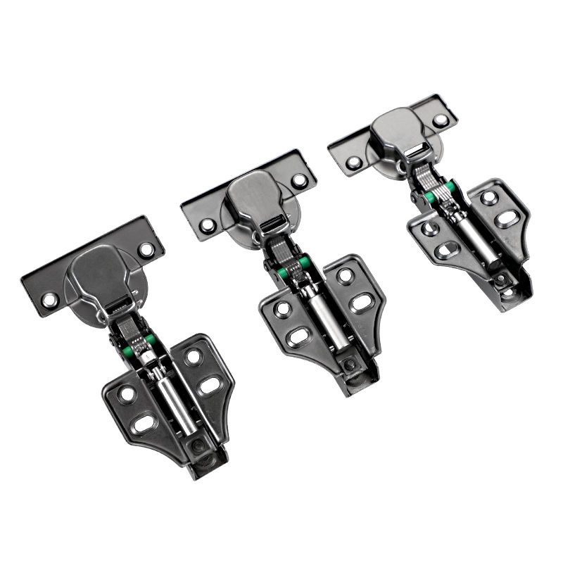 Two-stage force large cover stainless steel mute buffer hinge cabinet door hydraulic damping two-stage force hinge hinge