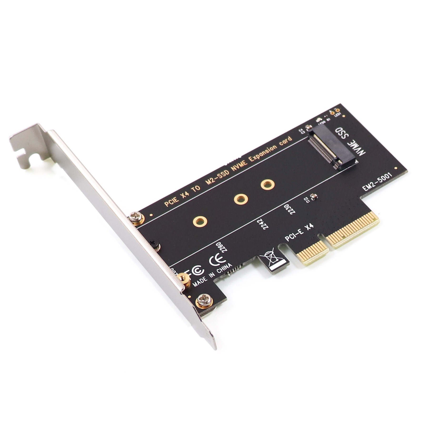 NVME adapter M.2 to PCIE3.0 full speed X4 expansion M KEY does not support SATA NGFF