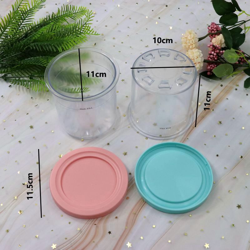 Cross-border ice cream storage tank for ninja summer ice cream decontainer Cup storage smoothie cream cup factory