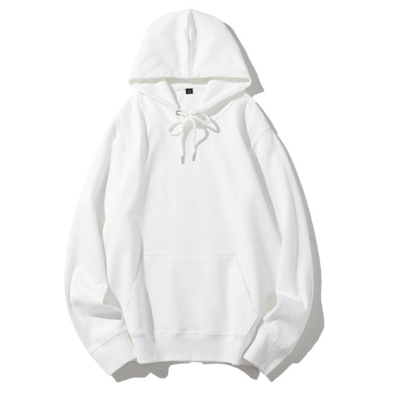Men's autumn AG300g health cloth solid color hooded vests men's cross-border fashion brand men's coat printing wholesale