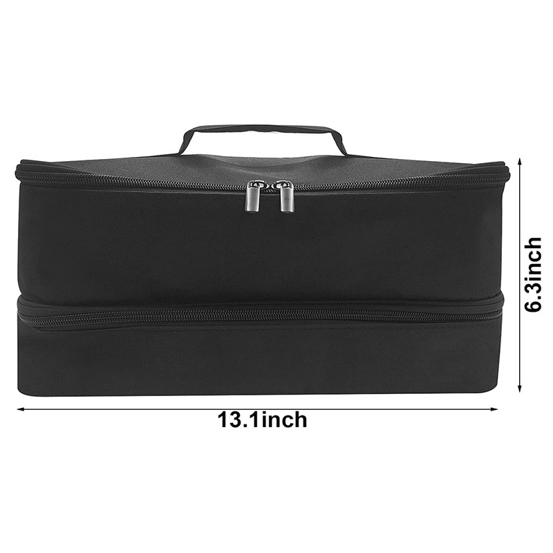 Flexstyle double layer suitcase curler tool bag hair dryer bag for cross border Shark Ideashop