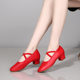 silver Square Dancing Shoes Body Shoes Practice Dancing Shoes Beef Tendon Soft Sole Breathable Shoes for Mother Shoes Dancing Shoes Group