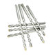 Square shank percussion drill bit concrete electric hammer drill bit round shank lengthened percussion electric clock round head through wall drilling head