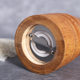Spot manual solid wood antique color pepper grinder black pepper grinder seasoning bottle ceramic grinding core pepper mill