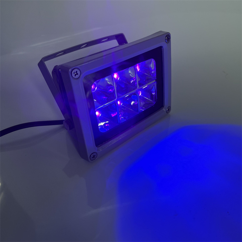 厂家直销LED紫外线灯小型手提UV固化灯树脂胶无影胶丝印固化灯