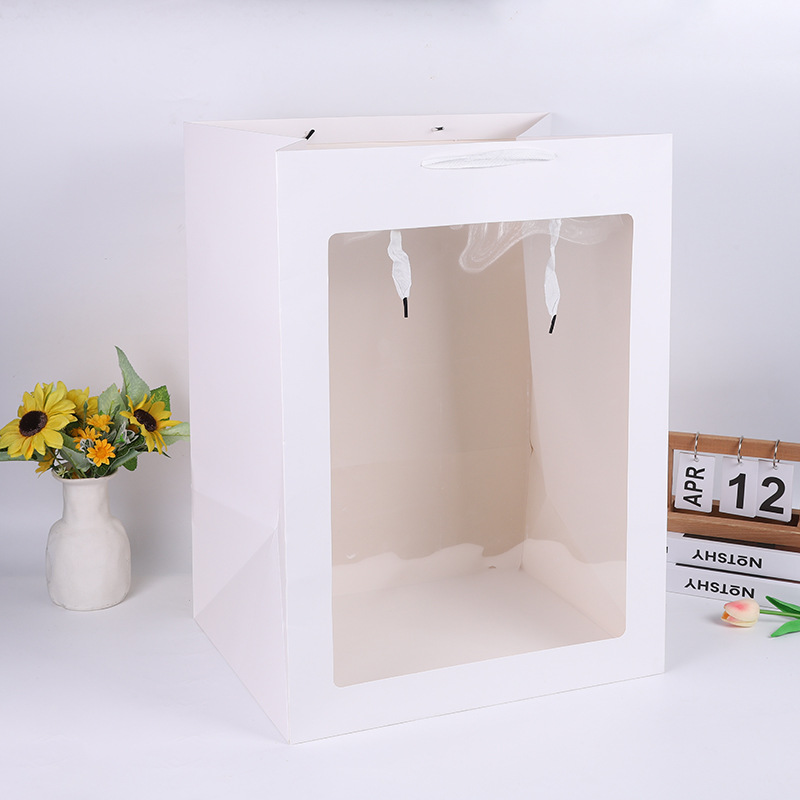 New extra large handbag gift packaging bag paper bag creative choice horizontal vertical version in stock wholesale
