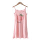 Yousse Children's Nightgown Women's Summer Thin Sling Nightgown Big Girl Princess Nightgown Sling Girls' Home Clothes