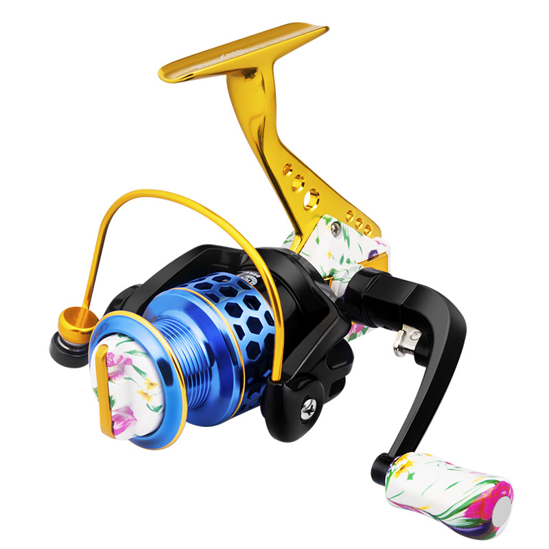 De Island GE Fishing Wheel 11-Axis Special Offer All-Metal Fishing Wheel Brand Spinning Wheel Lu Ya Wheel Long-cast Sea Pole Wheel Shaking Wheel