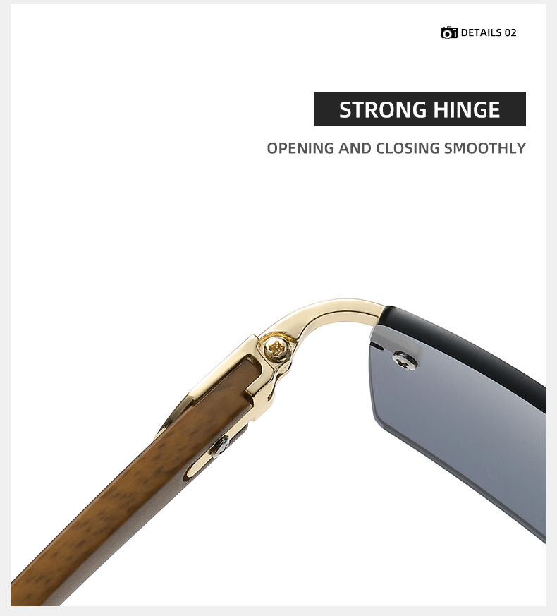 New fashion sunglasses men's ultra-clear frameless sunglasses marine diamond trimming trend cross-border wholesale 7533_voghion.com