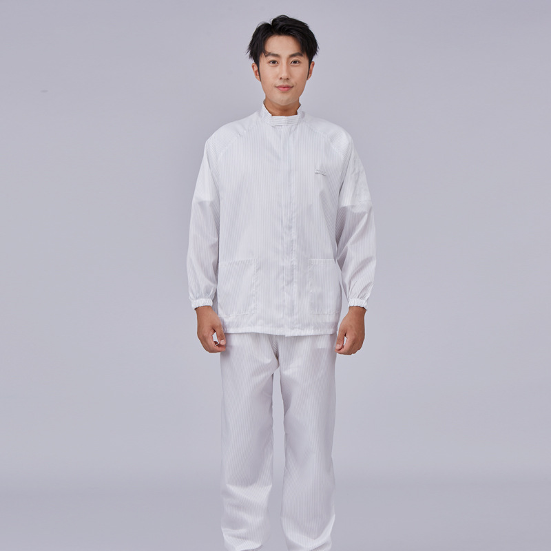 Dust-free clothing anti-static split clothes dust-proof clothing protective clothing suit men's and Women's Food Factory clothing workshop dust-proof clothing