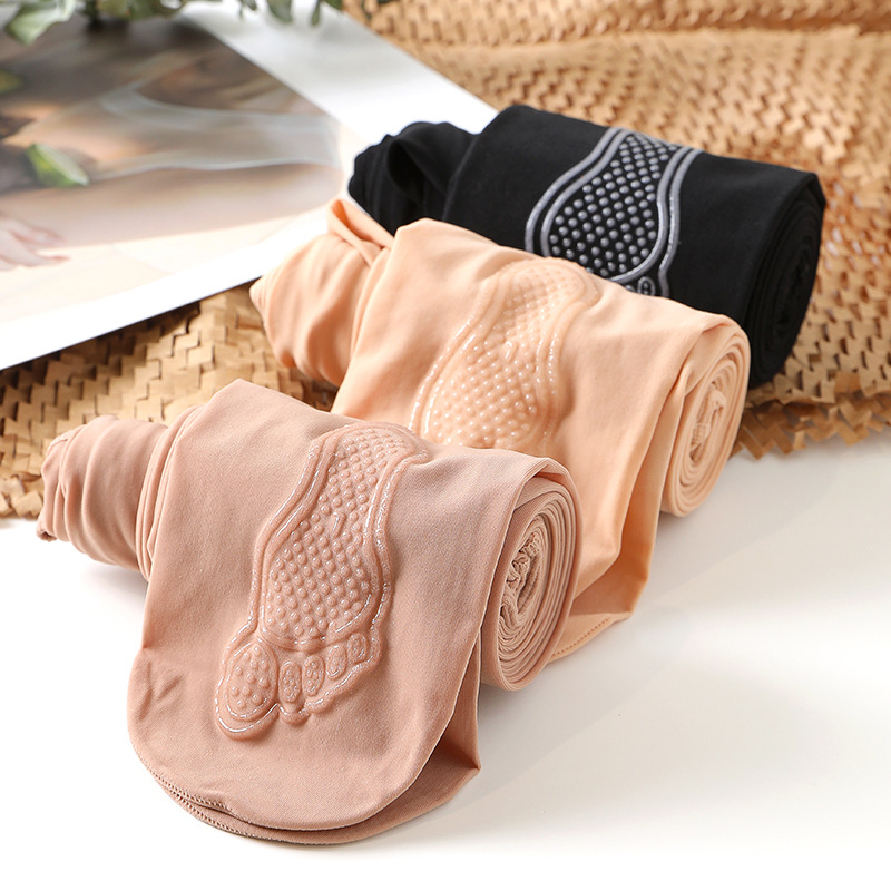 S277 silk stockings women's thin steel stockings silicone anti-slip pantyhose women's spring and autumn bottoming socks