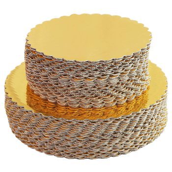 Round Cake Boards 6 8 Inch Food Packaging Trays Corrugated Cardboard Cake Bases Wholesale Price