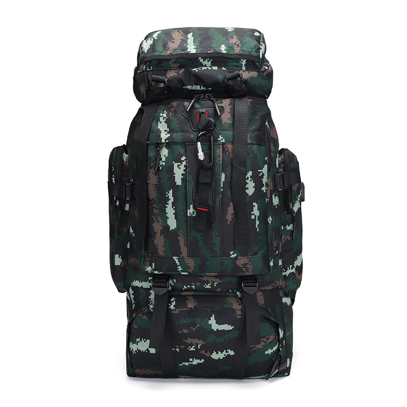 Cross-border usb charging backpack waterproof backpack outdoor camouflage casual mountaineering bag men's camping travel bag