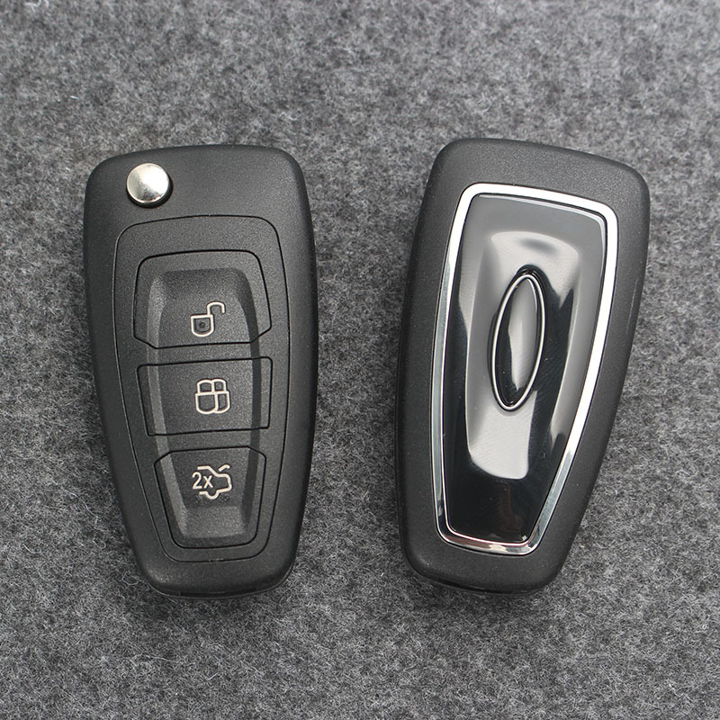 Suitable for Ford Water Drop Focus Maverick Key Tuluio New Mondeo Zhisheng Car Folding Key Shell