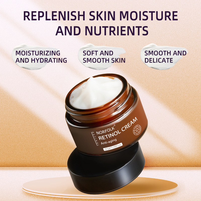 Cross-border in stock retinol tight plastic activating Moisturizing CREAM 30g fade fine lines French lines RETNOL CREAM
