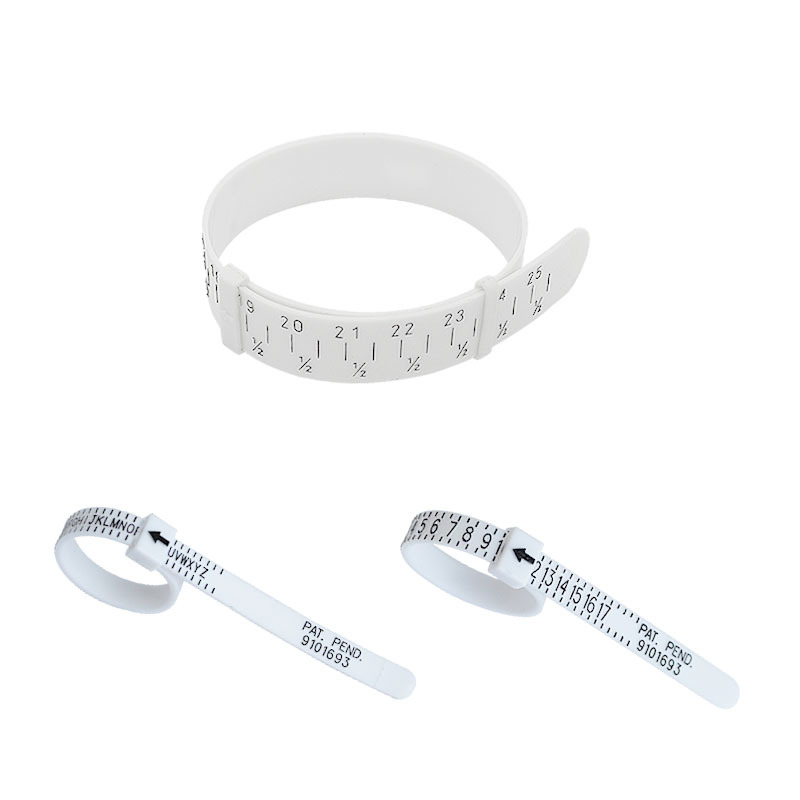 Belt Style Standard Bracelet Measuring Ring Ring Measuring Hand Size Measuring Tool Wrist Size Measuring Ring