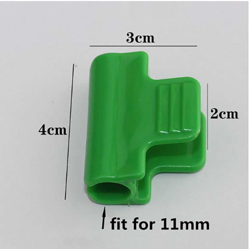 Factory direct supply greenhouse accessories garden plastic clip greenhouse steel wire pressure Film card buckle film buckle clip