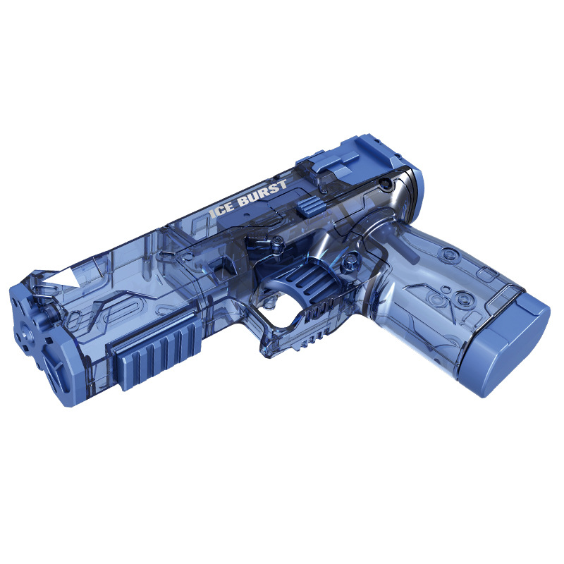 Cross-border ice explosion gatling water gun large grab large capacity electric burst water gun cool light water gun wholesale