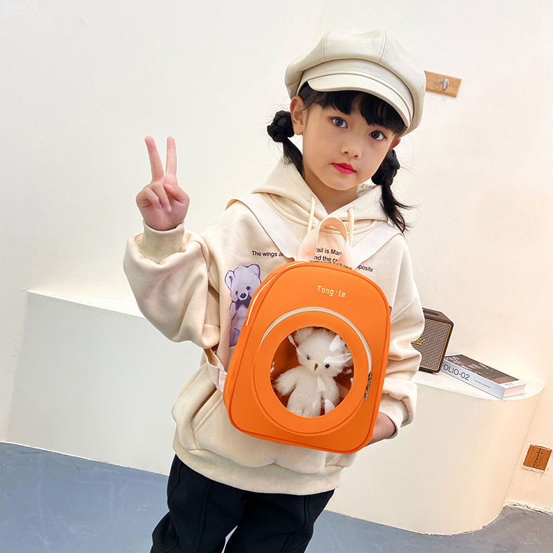 Children's Bag 2025 Winter New Backpack Cute Baby Bear Backpack Stylize Girl's Kindergarten Schoolbag