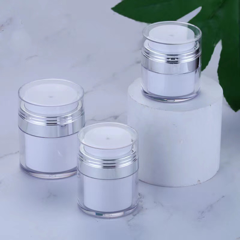 15g30g50g акриловая Вакуумная бутылка крем косметическая бутылка прессованная эссенция эмульсия субупаковка крем прессованный