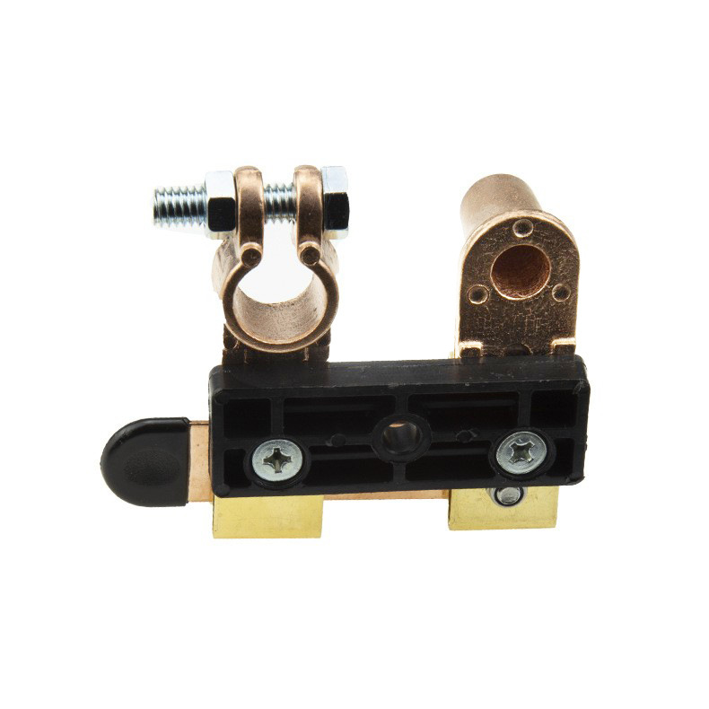 Automobile and marine knife-type dual-purpose battery power-off switch leakage protection modified brass switch