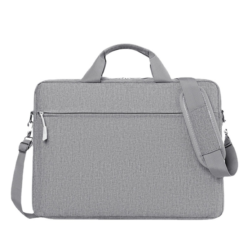 Qingxi Computer Bag Notebook Bag Thickened Shoulder Bag Large Capacity Handbag for Men and Women Suitable for Apple Huawei Lenovo