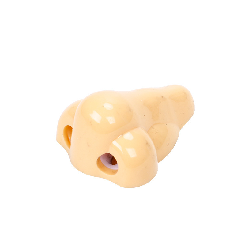 Cartoon nose pencil sharpener student stationery big nostril pencil sharpener creative pencil sharpener manual toy pencil sharpener
