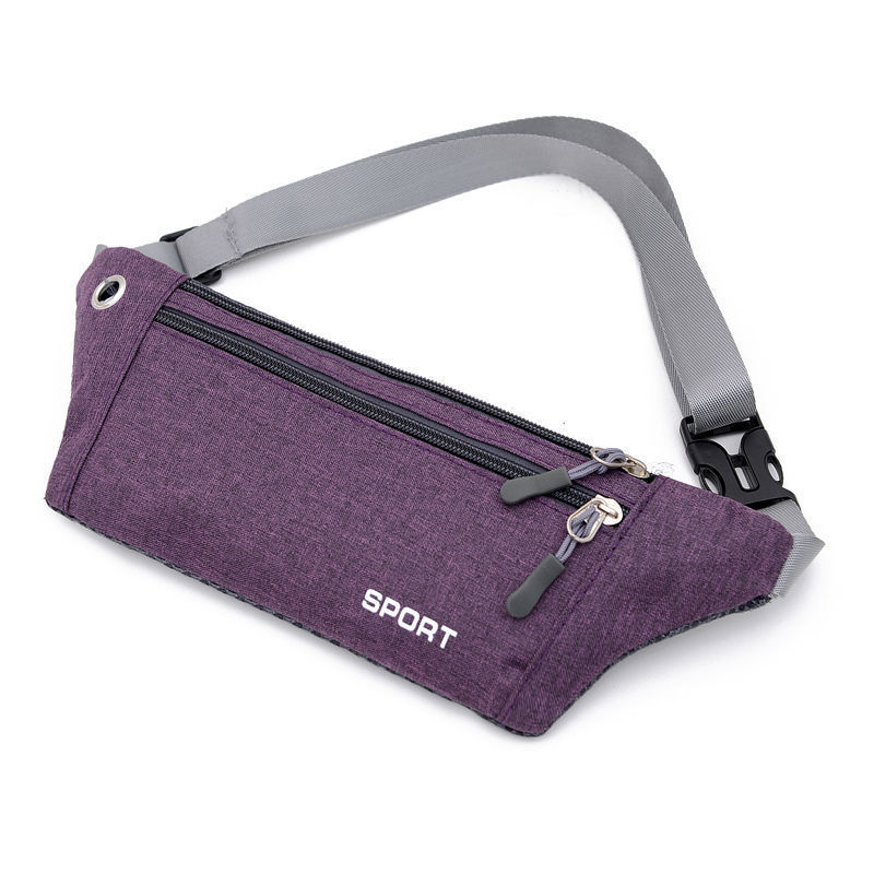 Multi-layer Lightweight New Fashion Casual Waist Bag Men and Women Fitness Sports Running Large Capacity Mobile Phone Bag Hot Sale