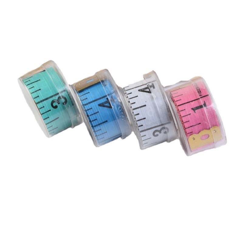 Advanced transparent wine glass boxed widened measuring clothes soft ruler with measuring body circumference 150cm * 2cm