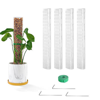 New Plant Plastic Moss Pole for Plant Stakes and Peat Moss Support Climbing Plant Monstera Type Moss Pole