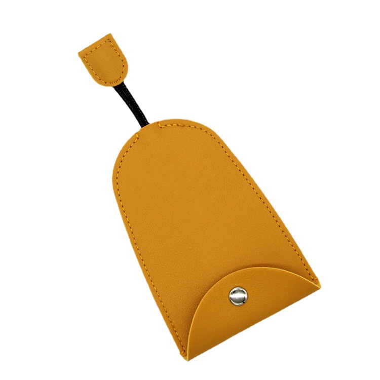 Car Keychain Protective Cover Pull-out Key Bag Home Lock Keychain Storage Bag Car Keychain Leather Case
