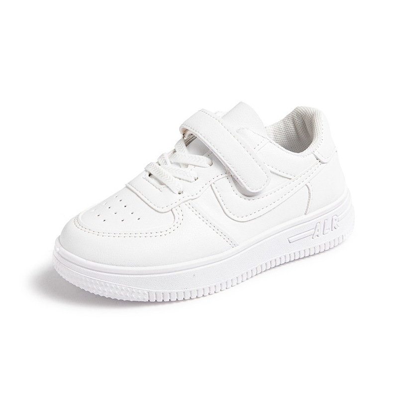 Student white shoes soft bottom children's board shoes Spring and Autumn new children's shoes all-matching non-slip big boys and girls casual shoes