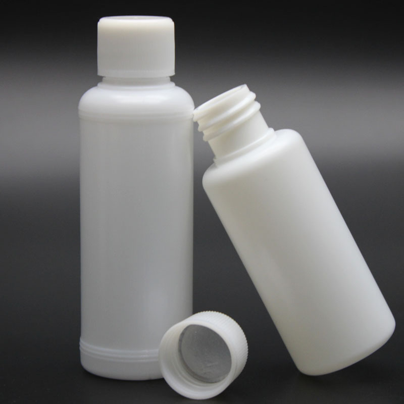 10 20 30 50 100ml dark plastic bottle PE split bottle slender small medicine bottle with lid liquid bottle