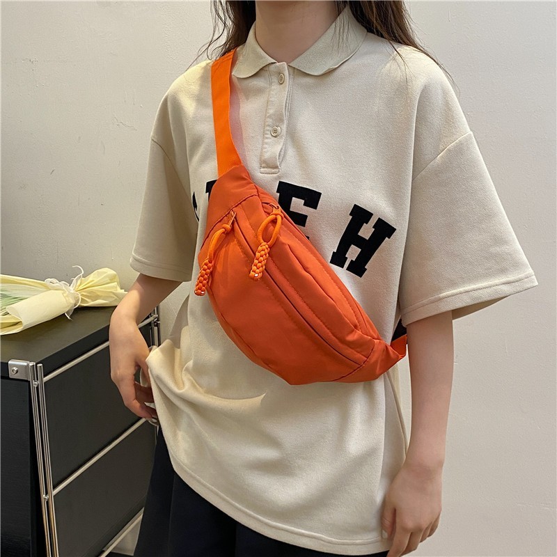 ファッション百合韓国版日常洋気2023夏の新型胸包卸売り野外旅行学生女性腰包|undefined